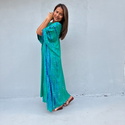 Summer Style Kaftan For Women CM-55 ~ Beach Caftans, Mediterranean Kaftan Dress, Vacation Dress, Beach Cover Up, Tropical Dress,Lounge Dress