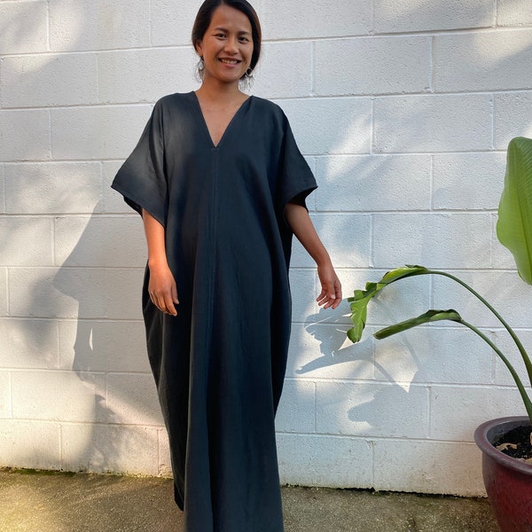 Black Dresses for Women Cotton – Etsy
