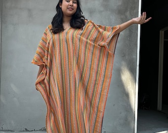 ES-11 COTTON KAFTAN, Summer kaftan , Beautiful dress,Caftan,Lounge wear, Boho clothing, Grown dress,Indian fabric kaftan,Resort wear
