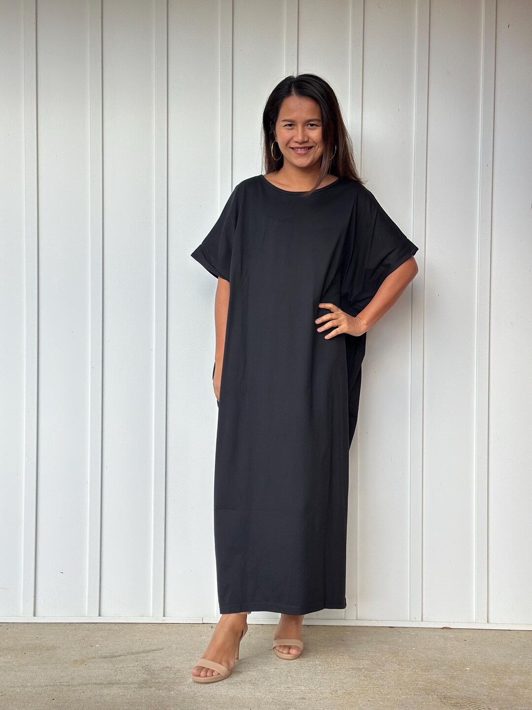 peppermayo blue dress Odette Satin Maxi ZAPAKASA Women Dusty Blue Size:4XLarge SubCategory_Event