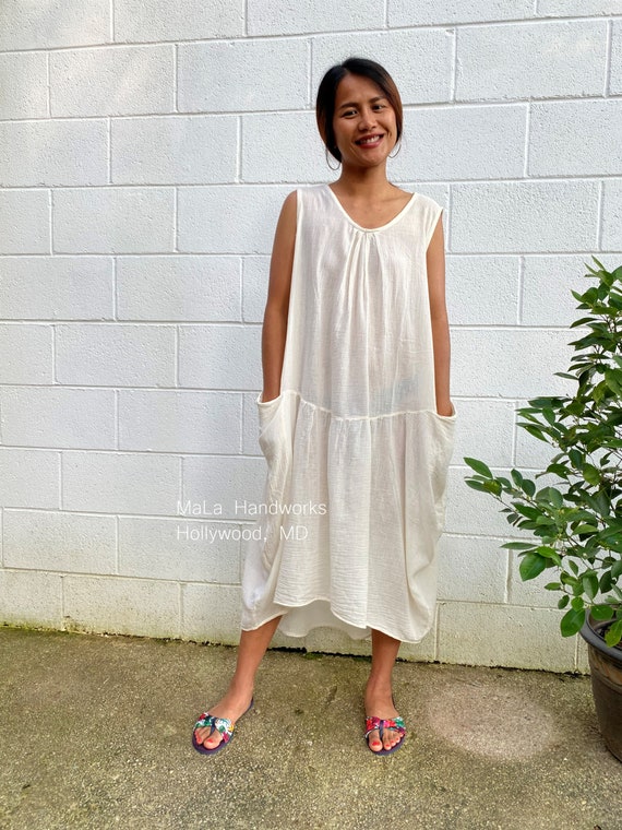 White gauze on sale outfits