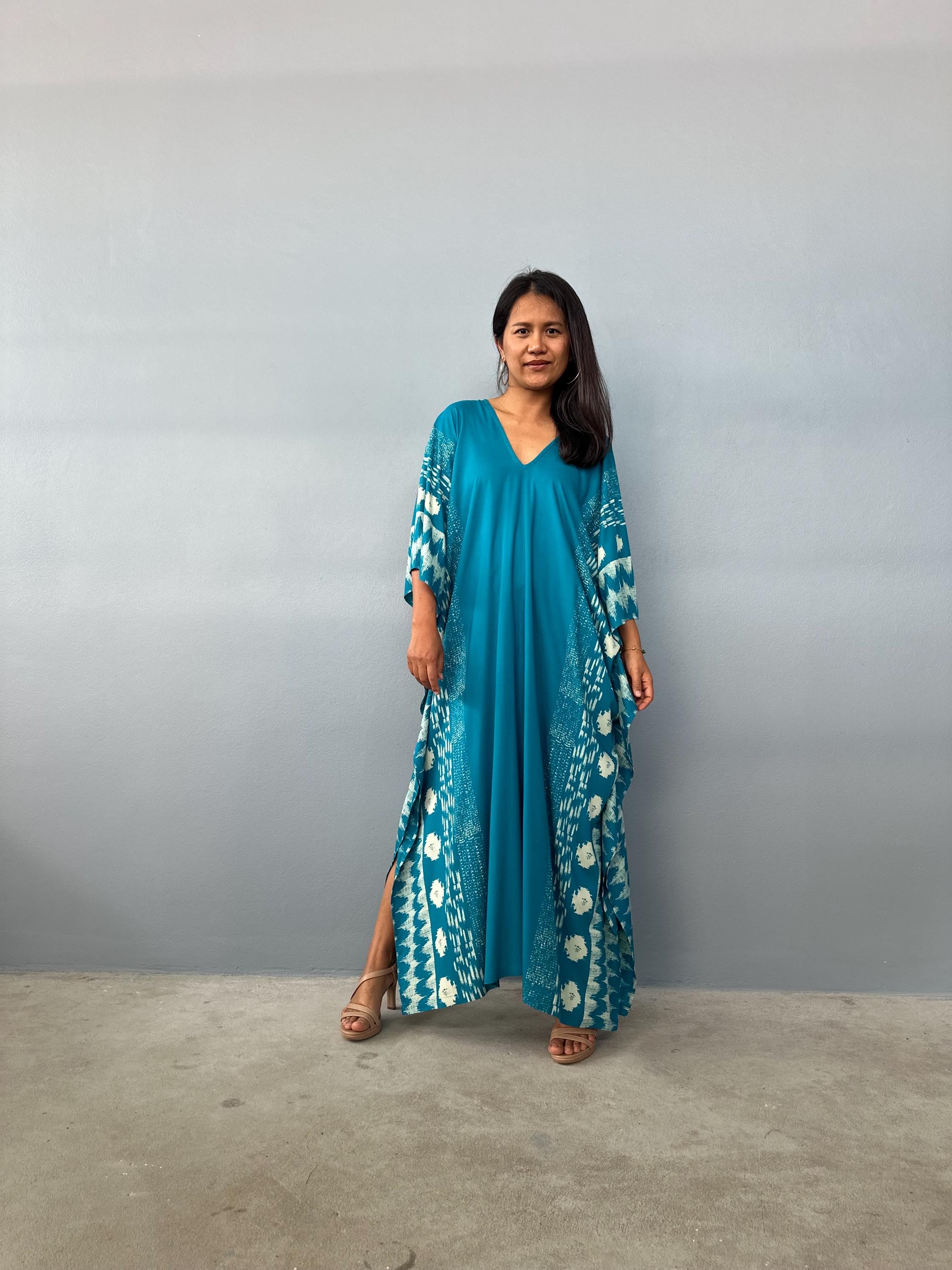 Fitted Caftan Dress - Etsy
