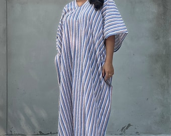 ES-8 COTTON KAFTAN, Summer kaftan , Beautiful dress,Caftan,Lounge wear, Boho clothing, Grown dress,Indian fabric kaftan,Resort wear