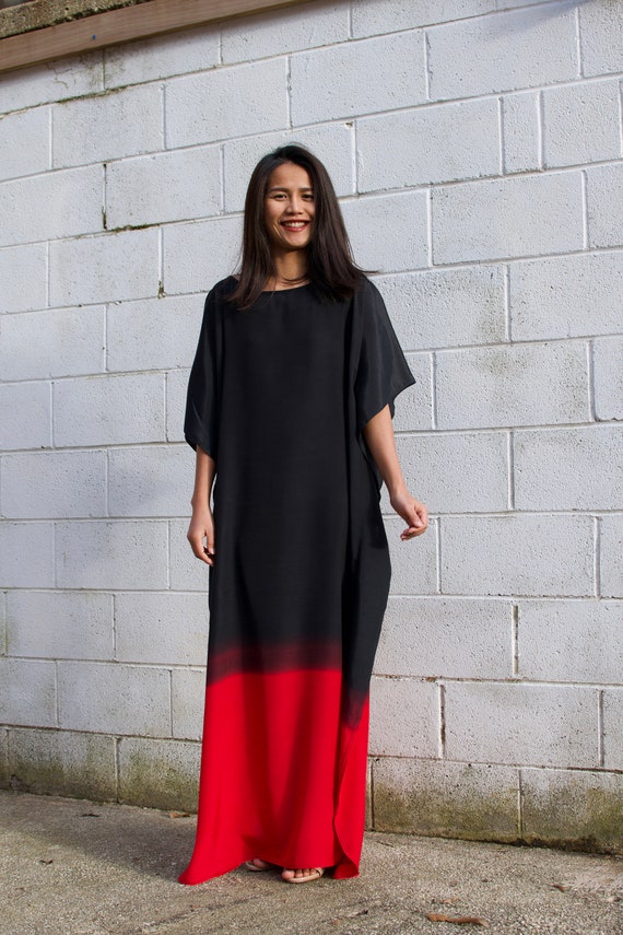 cocktail kaftan dresses Embroidered Caftan Cocktail Party Gown
