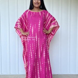 BOHEMIAN KAFTAN-FUSCHIA PINK