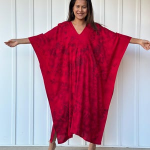 A- Tie Dye Kaftan, caftan, beach, resort, vacation, cruise, pool, party, lounge, home, work at home