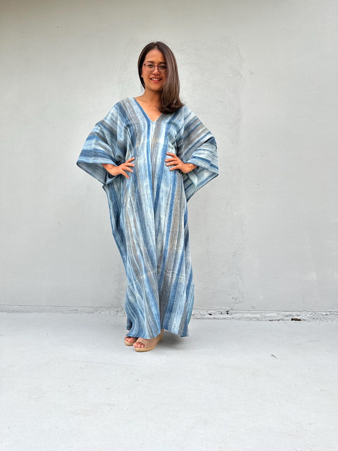 Summer in Venice Beach dress (Indigo)