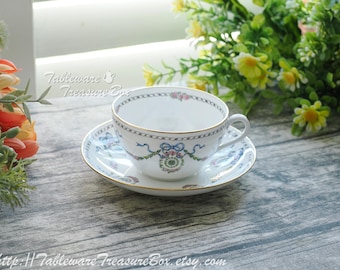 Antique Spode Copelands x Tiffany & Co. R2989 Cup and Saucer