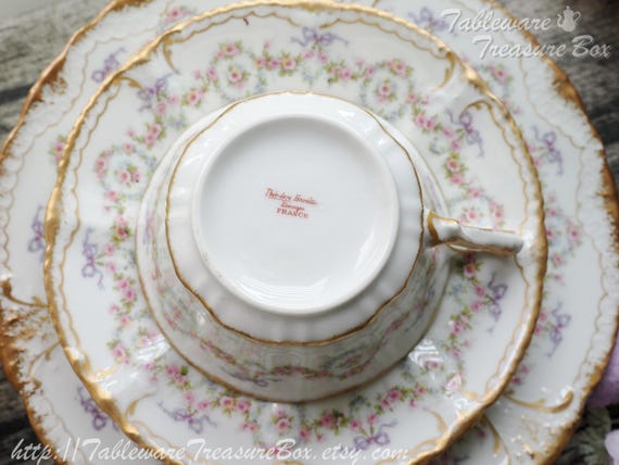 セオドア　アビランド リモージュ 330 約16cmプレート　10 セオドア アビランド リモージュ 330 約16cmプレート 10 セオドア