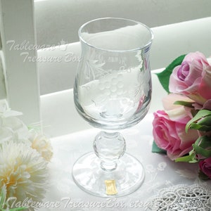 Vintage Meissen Crystal Glass Wine / Water Glass