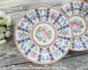 1 of 2 - Limoges France x Ovington Bros Luncheon Plates