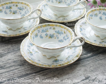 1 of 3 - Cauldon K8288 Teacup and Saucer