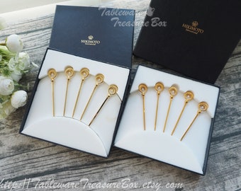 1 of 2 - Mikimoto Cocktail Pin Sets