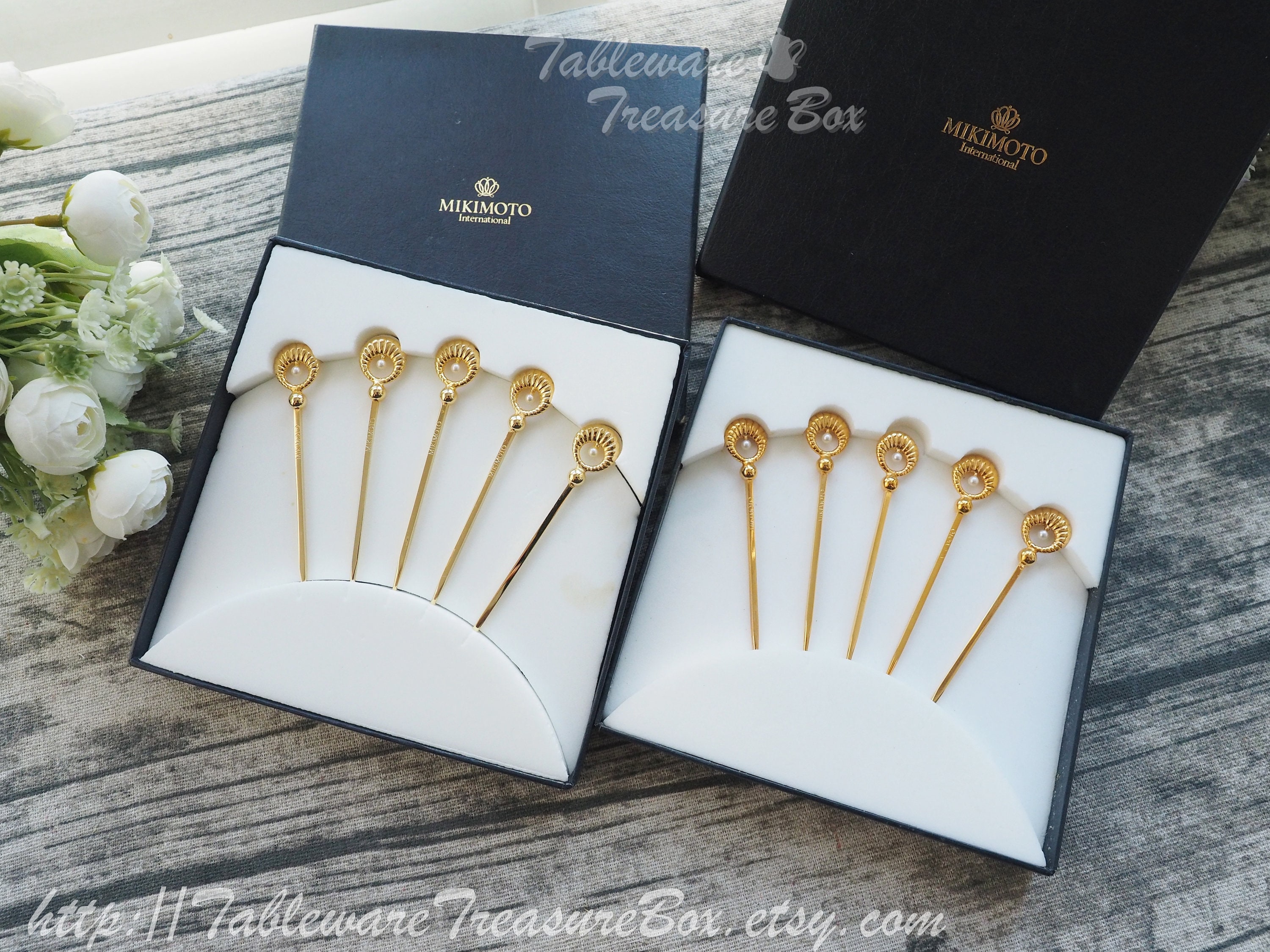 Mikimoto pearl set - Etsy 日本