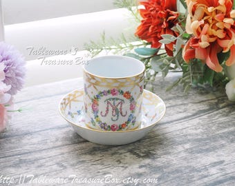 Dresden Maria Theresa Coffee Cup and Saucer