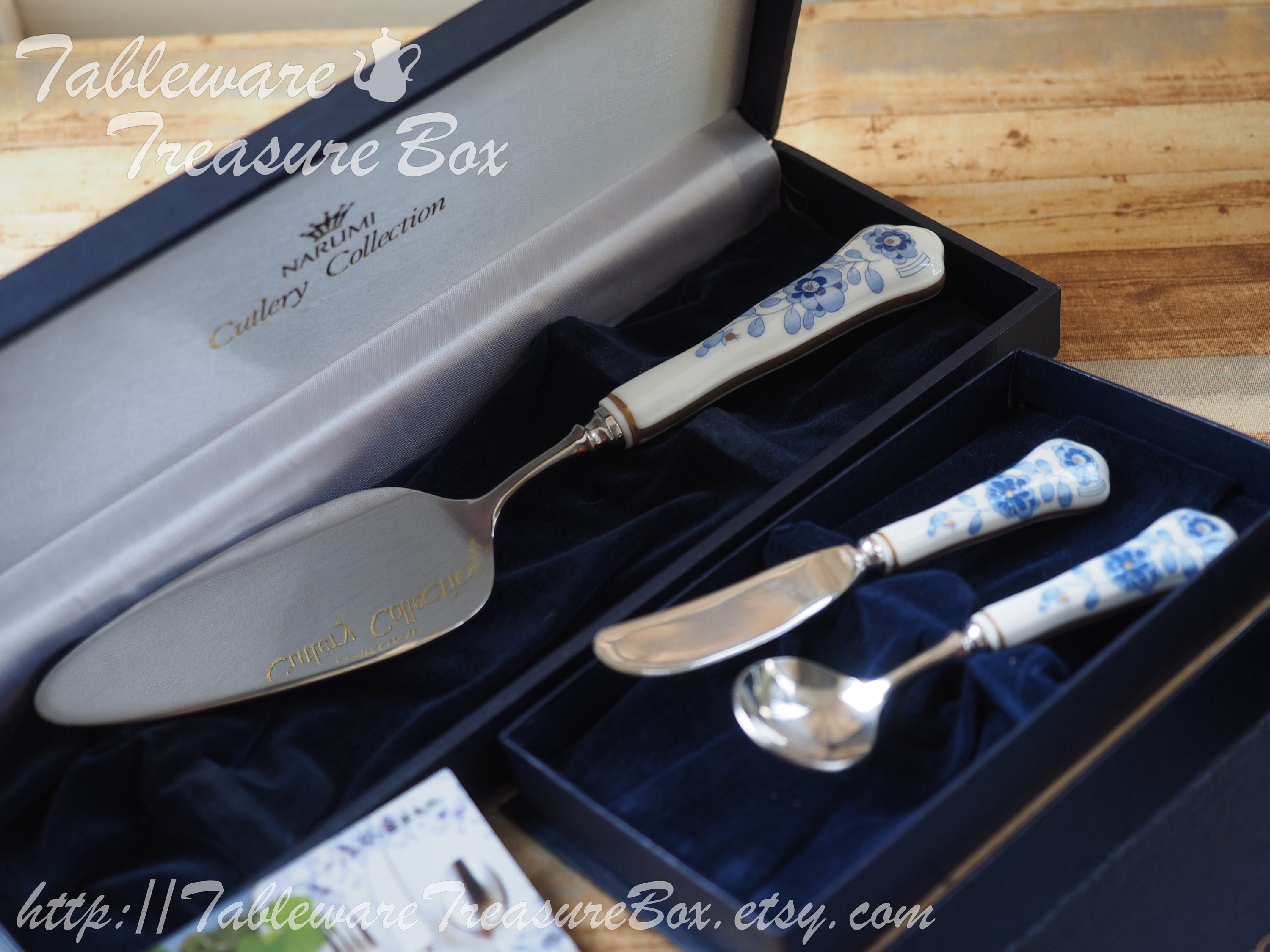 3pc Set Narumi Milano Cutlery Collection Cake Server Butter - Etsy