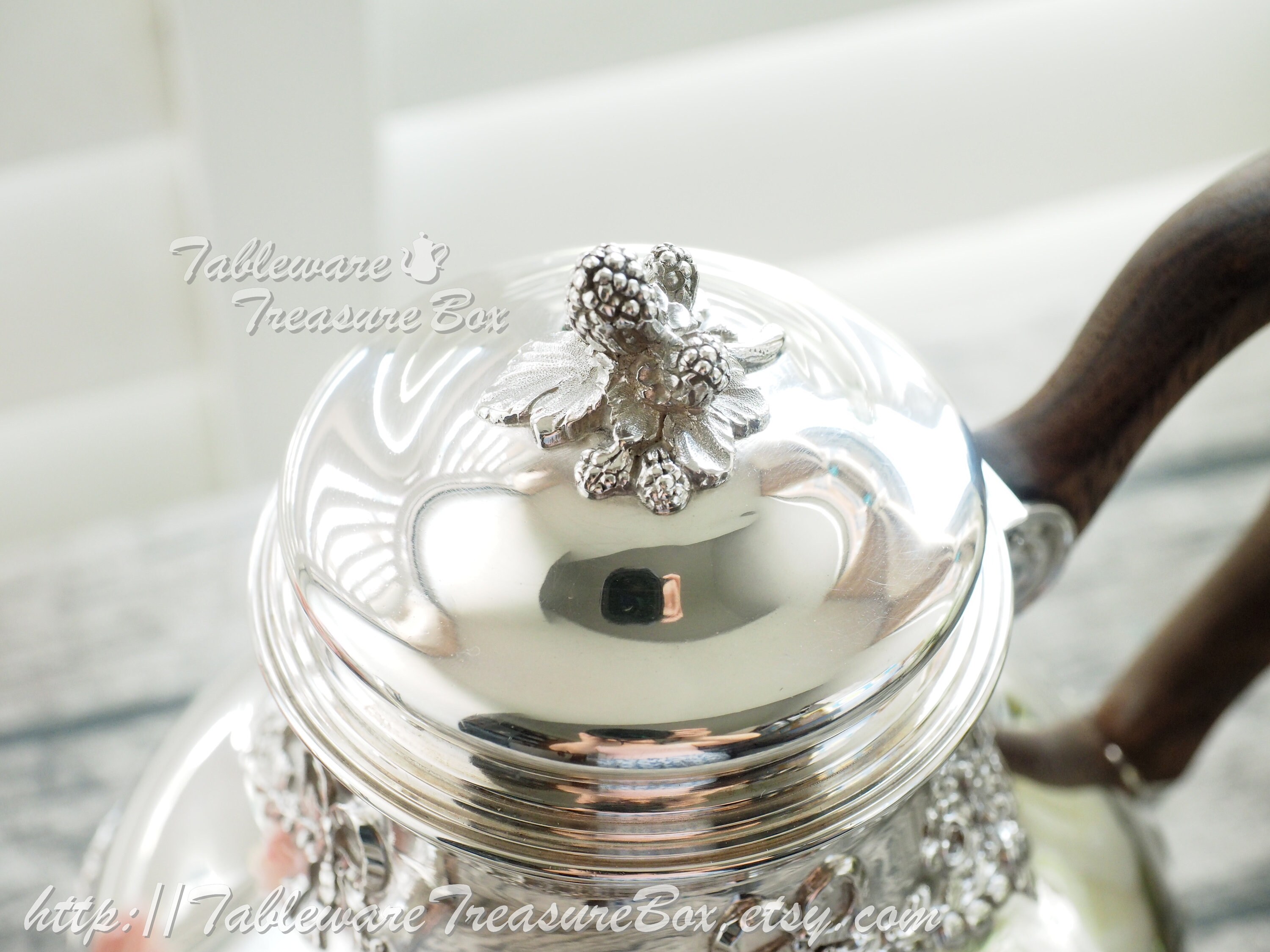 エナン・アンド・シー社製アンティークフランス製スターリングシルバー