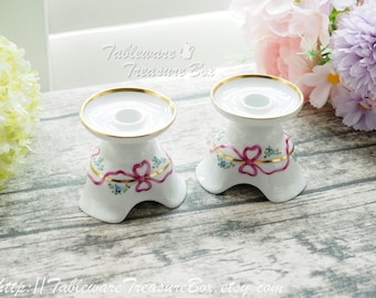 2pc set - Augarten Wien Candle Holders