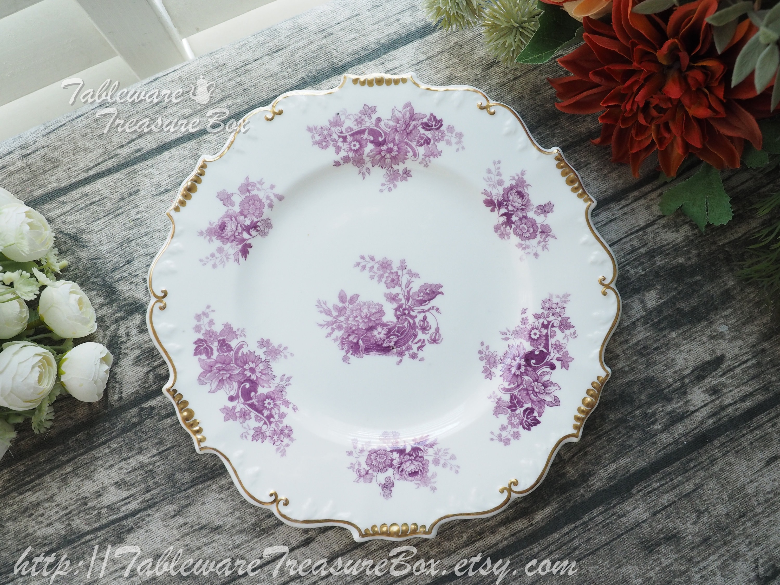 H & R Daniel Pattern No. 4258 Plate - Etsy