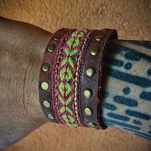 Leather bracelet, bracelet, man, burning man, Vikings, gift, Accessories, man Accessories