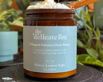 Honey Lemon Sage Botanical Body Butter