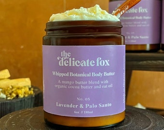 Lavender & Palo Santo Botanical Body Butter