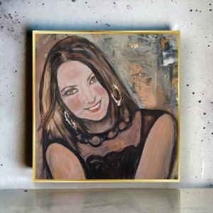 Personalisiertes Portrait / Personalisiertes Gemälde / Individuelle Wandkunst / Personalisiertes Wohndekor