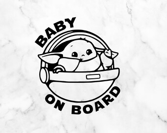 Download Baby On Board File Etsy