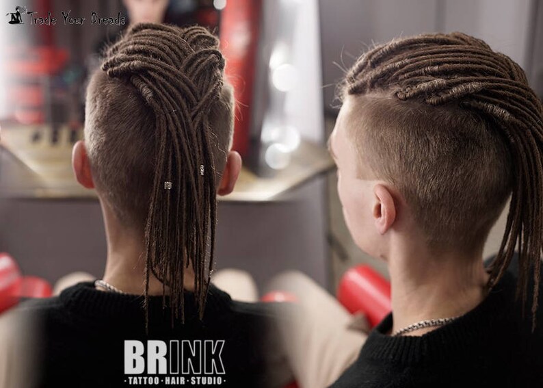Short Double Ended Synthetic Dreads Full Set Smooth Classic Etsy