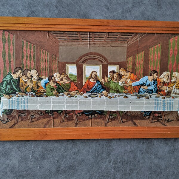 The Lords Supper Paint by Number Etsy