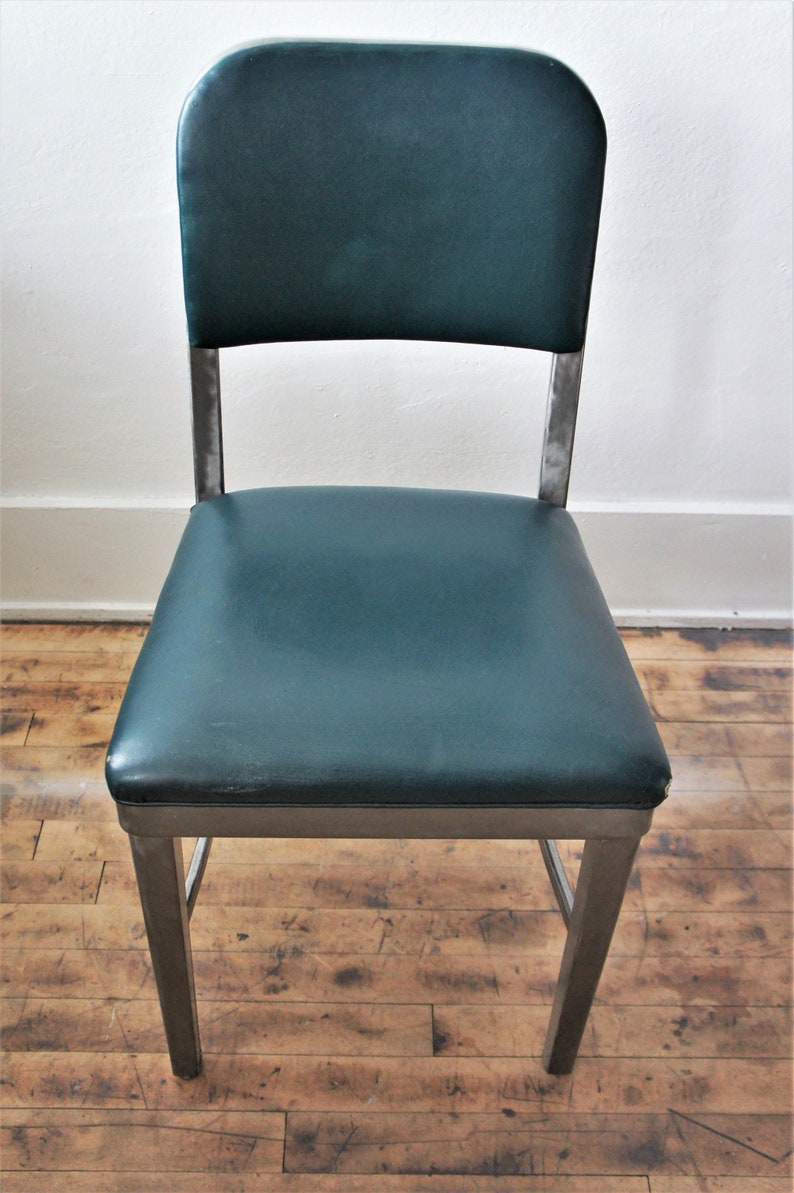 50's Steelcase Desk Chair/ Vintage Office Furniture/ Steel | Etsy