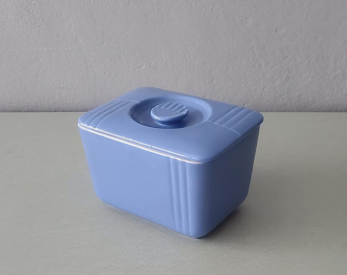 Westinghouse Ceramic Refrigerator Dish with Lid/ Art Deco Hall Pottery