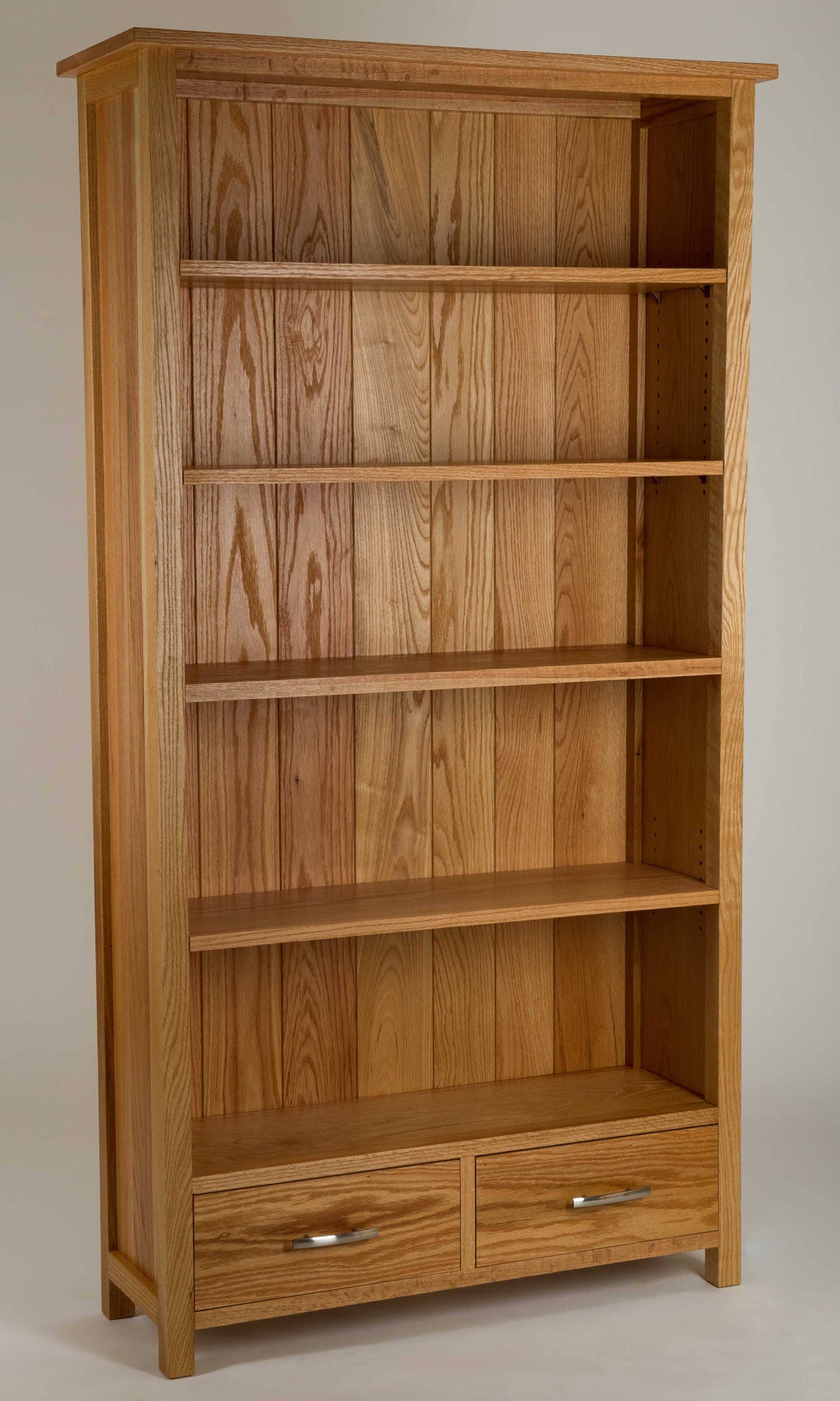 Red Oak Bookcase Etsy