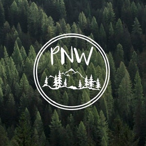 PNW Vinyl Decal