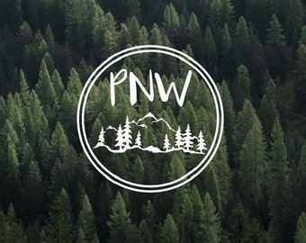 PNW Vinyl Decal