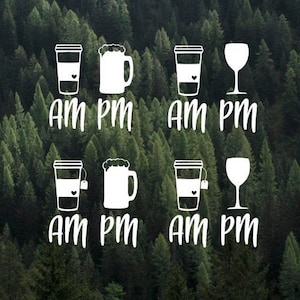 Am Pm Coffee Mug - Etsy