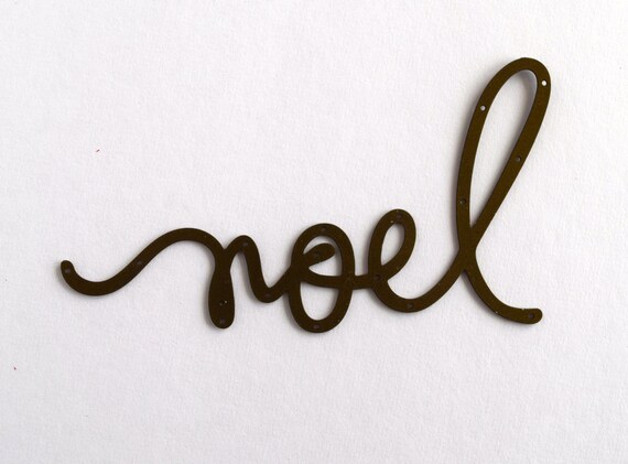 American Crafts Heidi Swapp Christmas Cuttimg Die Noel