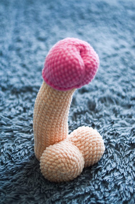 Crochet Gag Gift Plush: Funny Handmade Yarn Art Toy