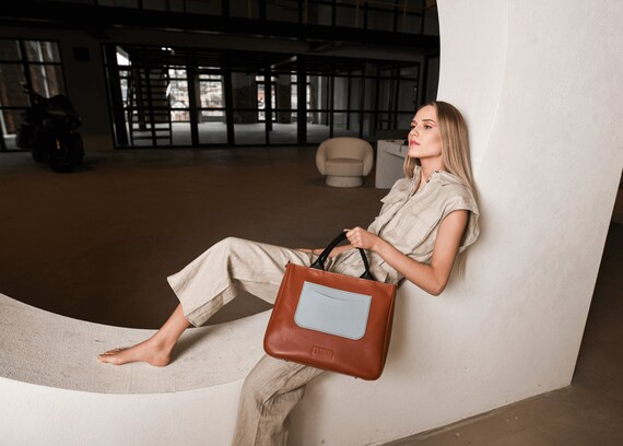 Custom made top leather purses