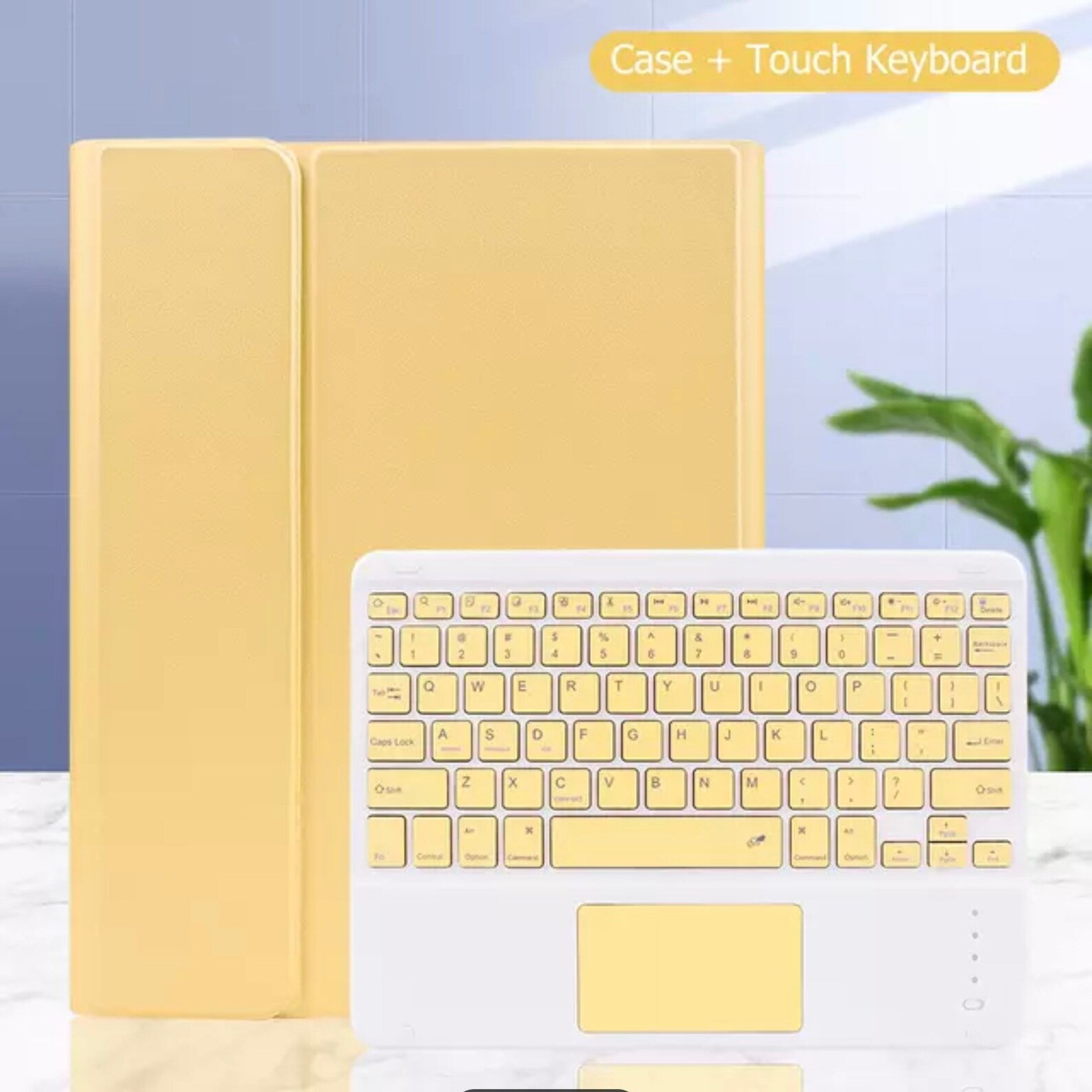 IPad Case with Keyboard and pencil holder with touch pad Etsy