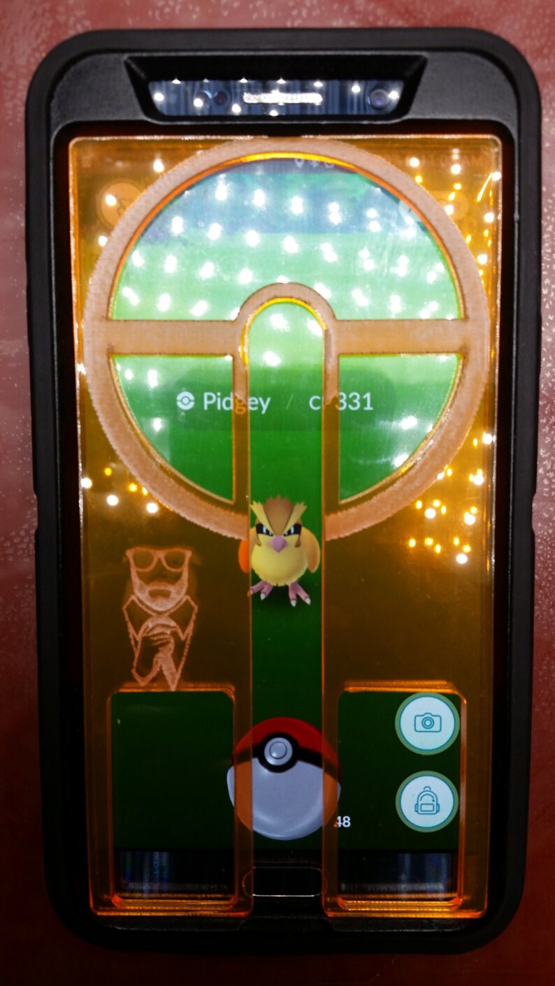 Pokemon Go Perfect Thrower the Pokemon Catch Assister Laser Cut Etsy