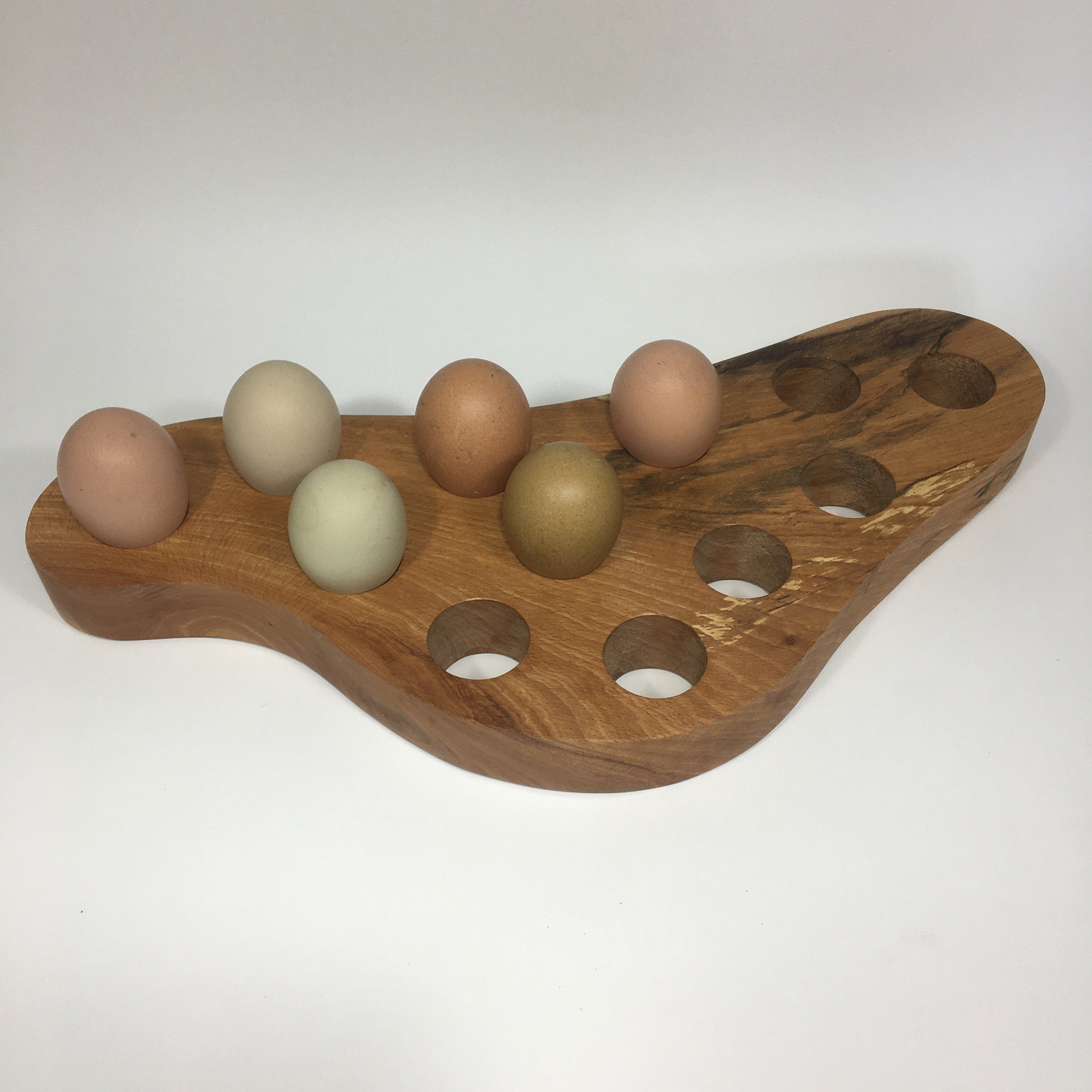 Natural Egg Rack for Twelve Eggs Holder for 12 Eggs Stand - Etsy