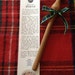 Traditional Spurtle Handmade in Scotland, Scottish Hardwood, Wedding ...