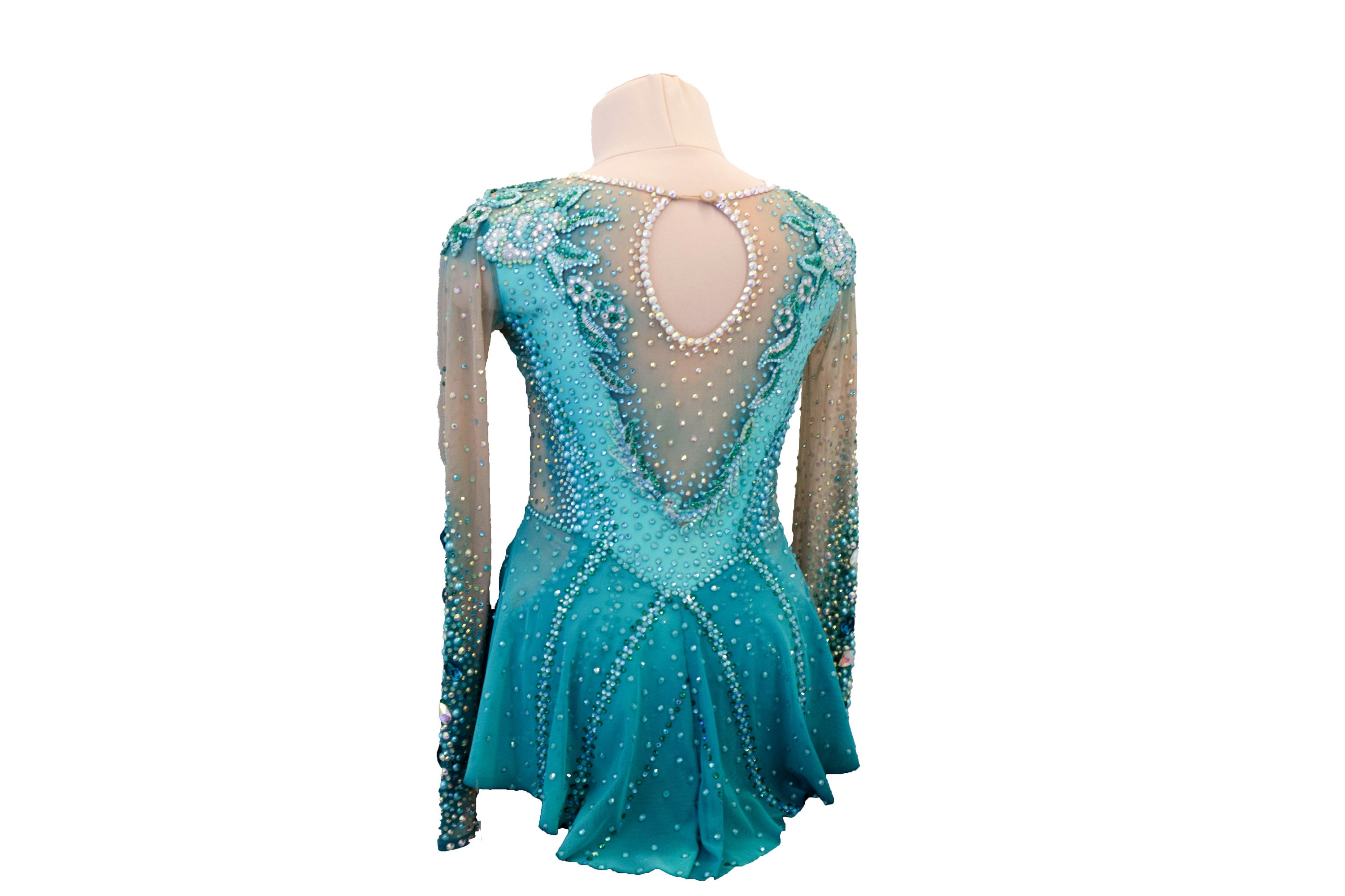 turquoise skater dress Jerry's 604 Compelling Dress Turquoise