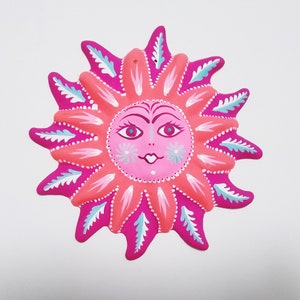 Ceramic sun, Sun face,Wall decoration,Ceramic wall decor,Kids room decoration,Kitchen decoration