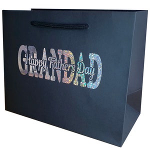 Fathers Day Gift Bags - Gift Wrap - 3 Sizes - UK - Daddy Dad Grandad image 5