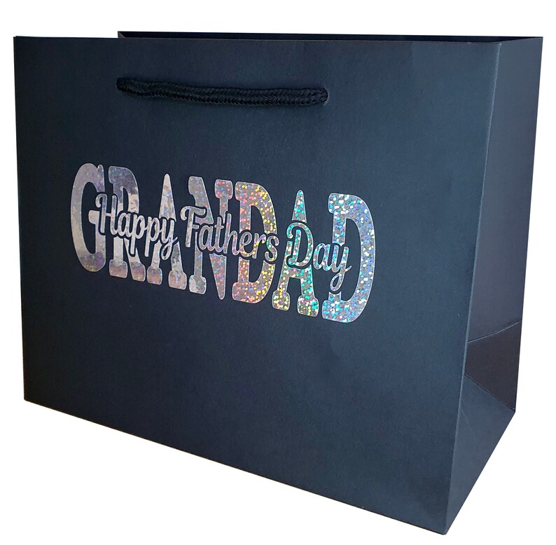Fathers Day Gift Bags - Gift Wrap - 3 Sizes - UK - Daddy Dad Grandad image 5