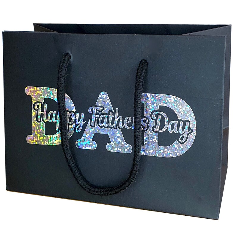Fathers Day Gift Bags - Gift Wrap - 3 Sizes - UK - Daddy Dad Grandad image 8