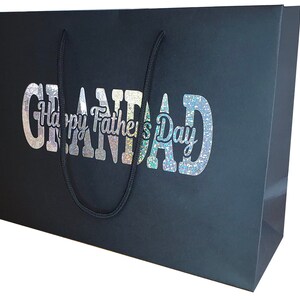 Fathers Day Gift Bags - Gift Wrap - 3 Sizes - UK - Daddy Dad Grandad image 4