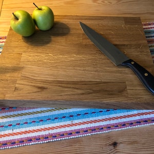 100% Chunky Solid Reclaimed Oak Long-grained Cutting Board, Chopping Board, Serving Board, Hand Made